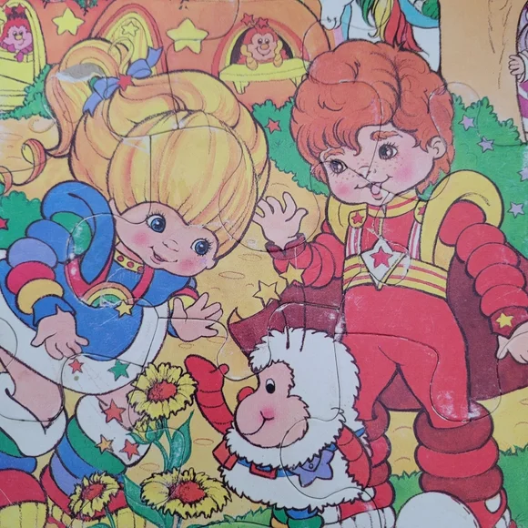 Vintage 1983 Rainbow Brite tray puzzle - Picture 2 of 10